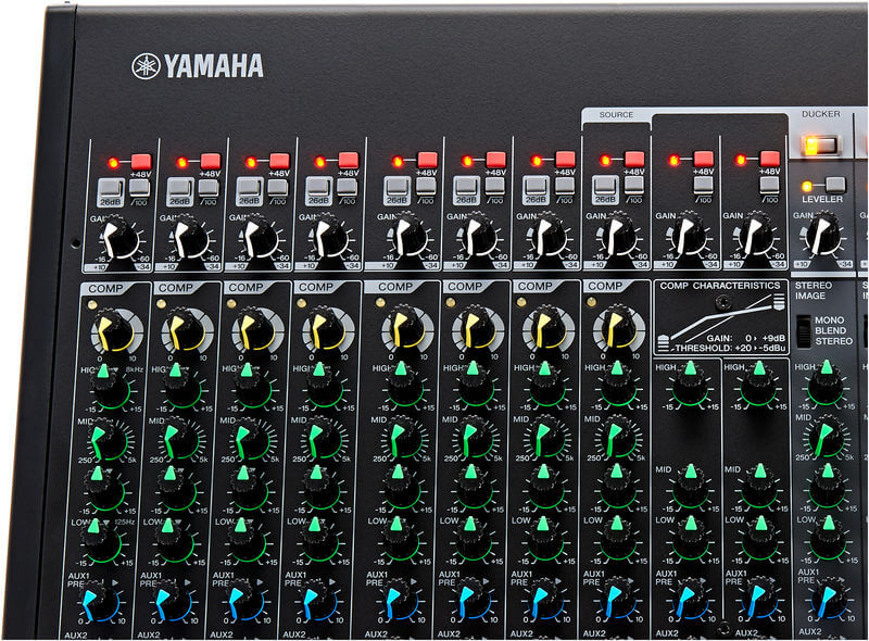 Núm điều khiển của Mixer Yamaha MGP16X