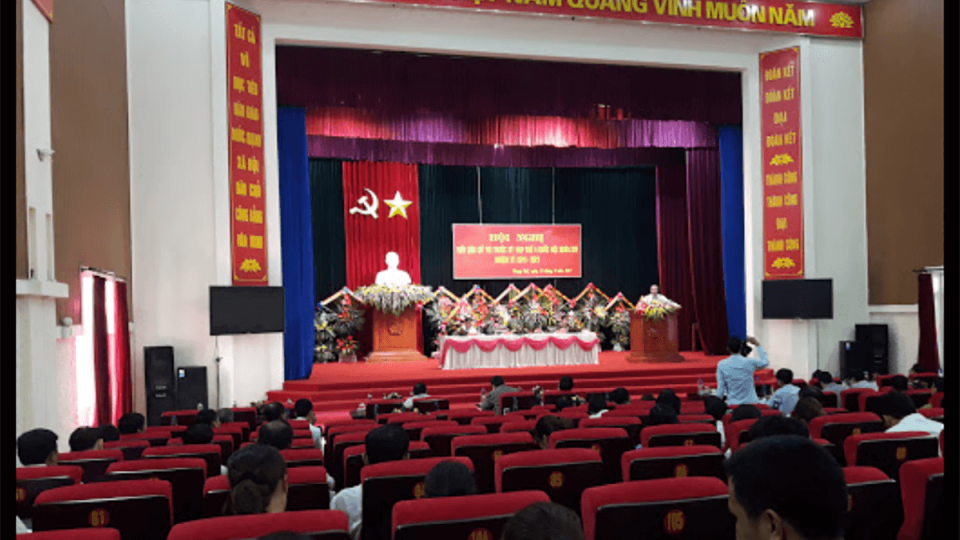 Dự án lắp đặt âm thanh hội trường tại Lai Châu