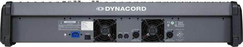 Mặt sau của Mixer Dynacord PowerMate 2200-3