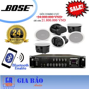 Lắp Đặt Âm Thanh Spa-Bộ 4 Loa Âm Trần Bose