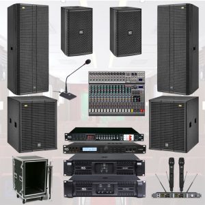 Dàn âm thanh hội trường 120 triệu