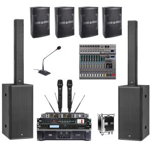 Dàn âm thanh hội trường diện tích 100m2 -130m2