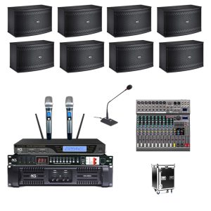 Dàn âm thanh hội trường diện tích 70m2 -120m2