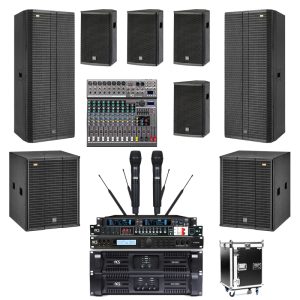 Dàn âm thanh hội trường diện tích 110m2 -130m2 GB-22
