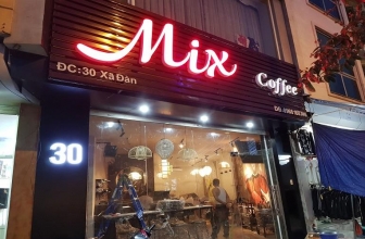 Dự án lắp đặt âm thanh cho quán Café Mix tại Hà Nội