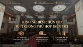 Kinh Nghiệm Chọn Loa Hội Trường Phù Hợp Diện Tích – Hướng Dẫn Chi Tiết Từ Chuyên Gia